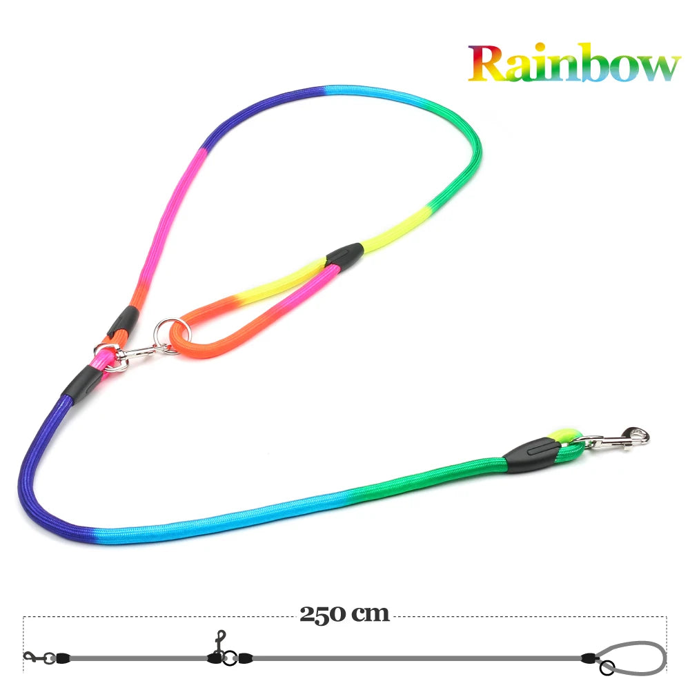 Nylon Hands-Free Dog Leash – Durable Traction Rope for Running with Small & Large Dogs
