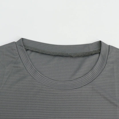 Men’s Summer Quick-Dry Gym T-Shirt – Oversized Fitness & Running Top Brazil Jersey Style