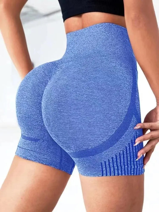 Women’s Gym Yoga Shorts – High Rise, Stretchy & Sculpting Fitness Shorts