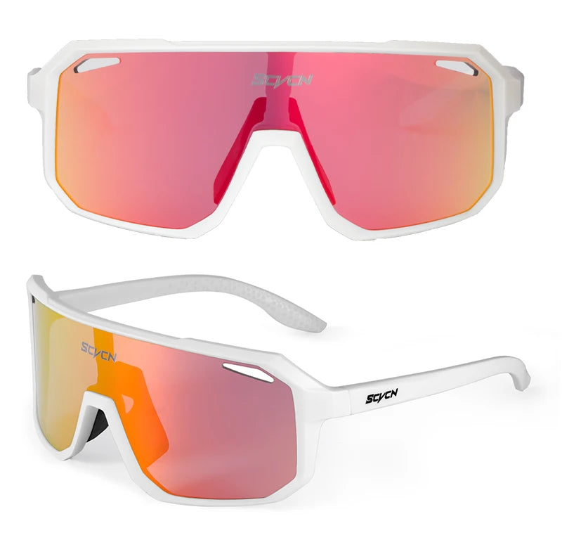 SCVCN HOT MTB Cycling Glasses for Men Women Outdoor Sports Running Drving Sunglasses UV400 Road Running Bike Bicycle Goggles