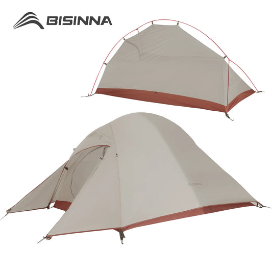 Ultralight Camping Tent for 1-2 Persons – Waterproof Nylon