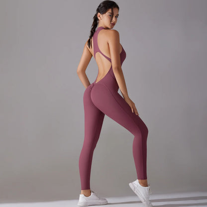 Women’s Tummy Control Sports Bodysuit – Butt-Lifting, Slim Fit Activewea