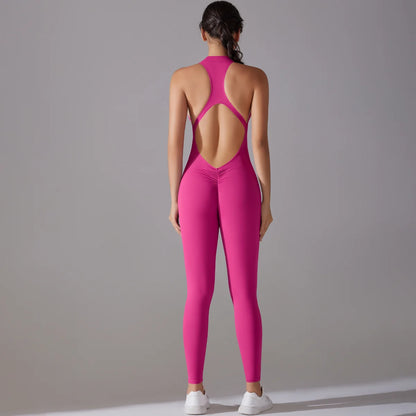 Women’s Tummy Control Sports Bodysuit – Butt-Lifting, Slim Fit Activewea