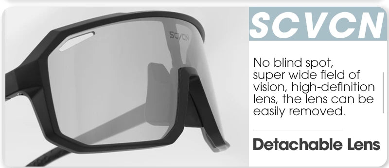 SCVCN HOT MTB Cycling Glasses for Men Women Outdoor Sports Running Drving Sunglasses UV400 Road Running Bike Bicycle Goggles