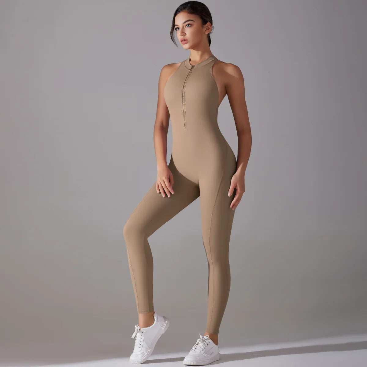 Women’s Tummy Control Sports Bodysuit – Butt-Lifting, Slim Fit Activewea