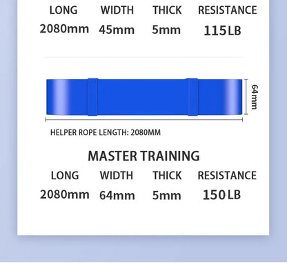 Resistance Bands Set for Strength Training & Full-Body Workout – Unisex Home Gym Equipment