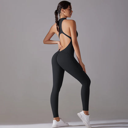 Women’s Tummy Control Sports Bodysuit – Butt-Lifting, Slim Fit Activewea