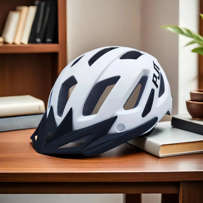 PJT Rechargeable LED Cycling Helmet with Sunglasses Shield