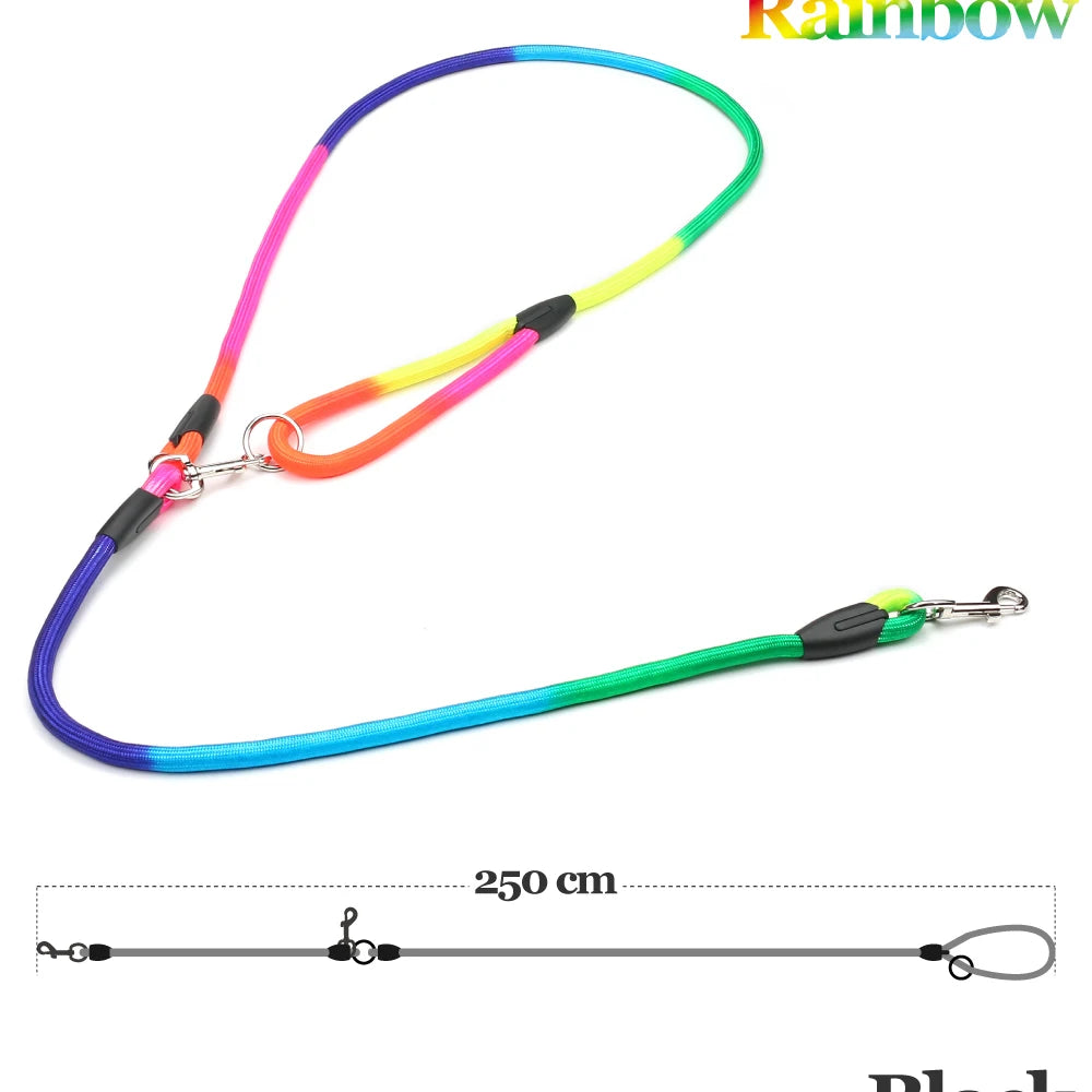 Nylon Hands-Free Dog Leash – Durable Traction Rope for Running with Small & Large Dogs