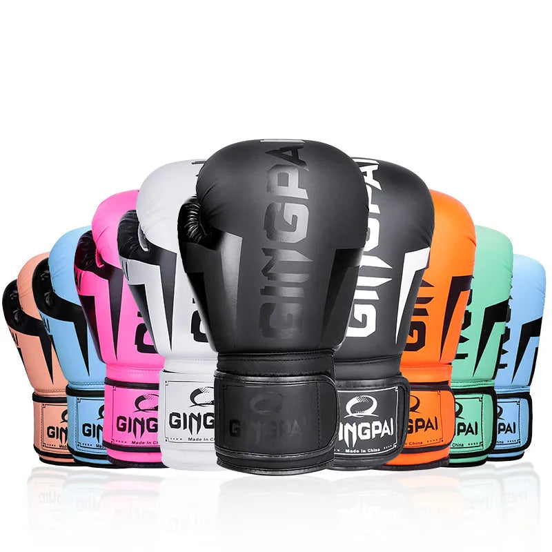 Versatile Boxing Gloves 6-12oz for Kids & Adults – Sparring, Muay Thai, MMA, Karate, Kickboxing