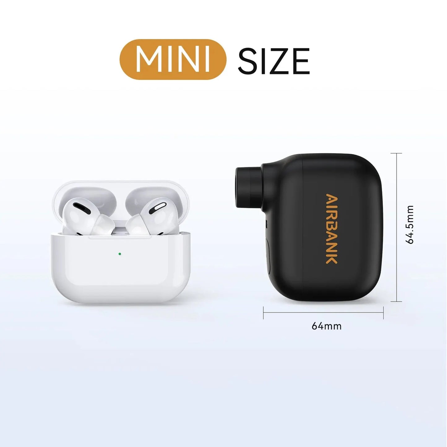 MINI PORTABLE ELECTRIC BIKE PUMP – AS100