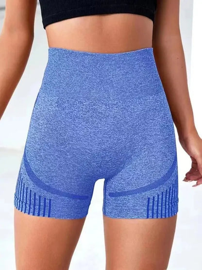 Women’s Gym Yoga Shorts – High Rise, Stretchy & Sculpting Fitness Shorts