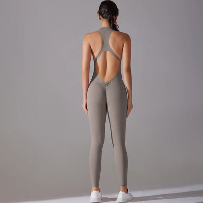 Women’s Tummy Control Sports Bodysuit – Butt-Lifting, Slim Fit Activewea