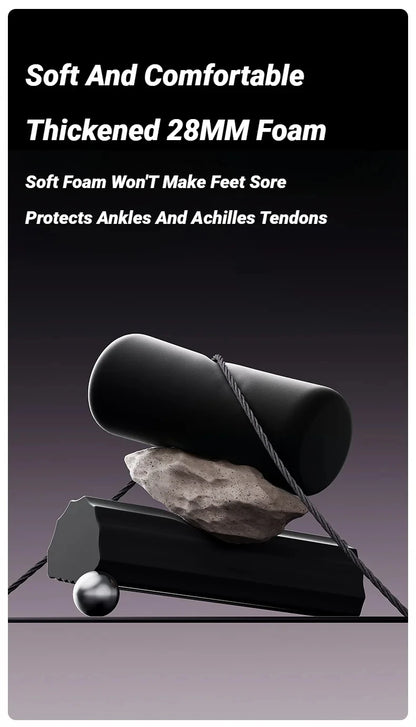 Abdominal Sit-Up Equipment with Suction Cups & Adjustable Ankle Support