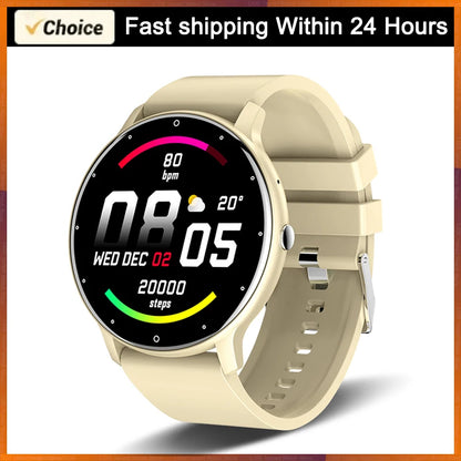 LIGE 2025 Smartwatch for Men & Women – Heart Rate Monitor, Waterproof Fitness Watch