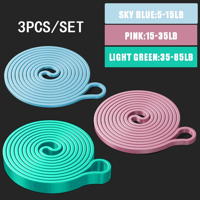 Resistance Bands Set for Strength Training & Full-Body Workout – Unisex Home Gym Equipment