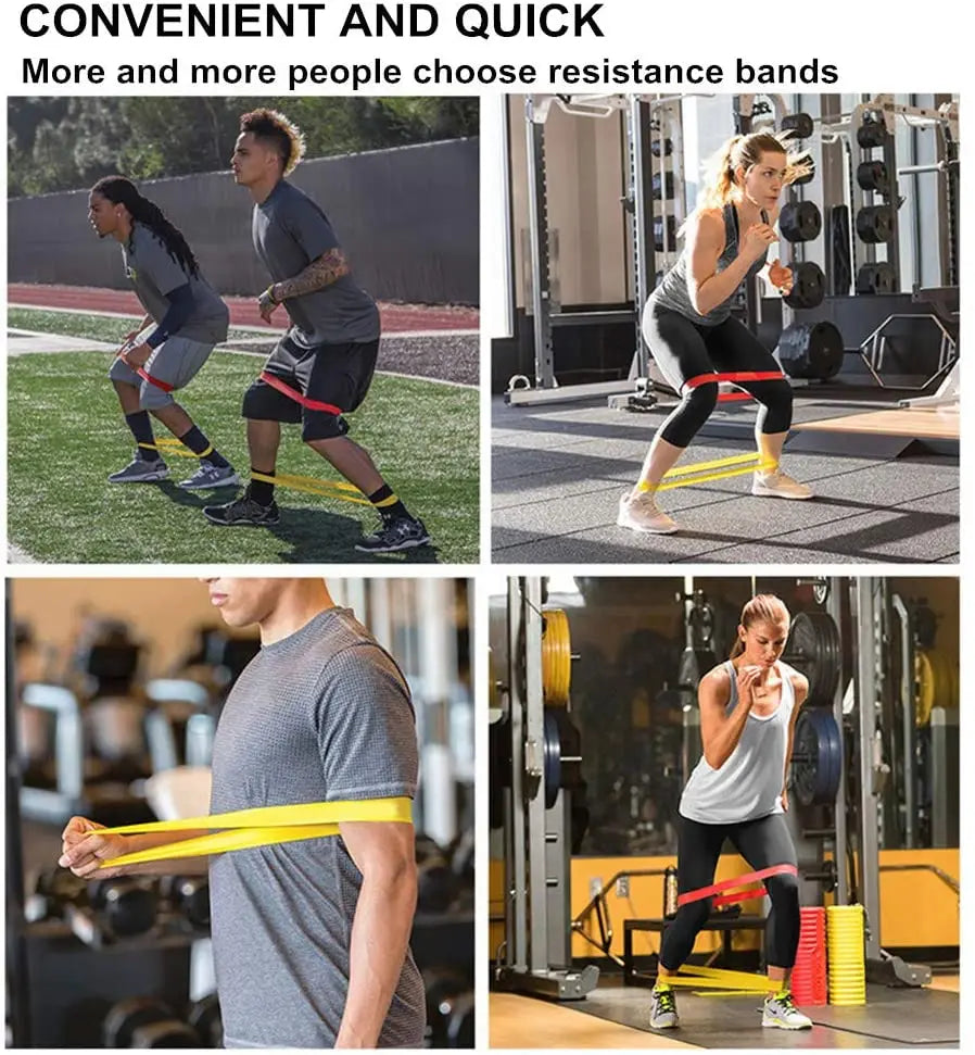 Resistance Bands Set for Strength Training & Full-Body Workout – Unisex Home Gym Equipment