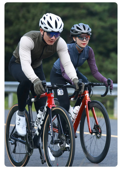 INBIKE Women’s Winter Cycling Jersey – Long Sleeve Fleece, Windproof & Reflective