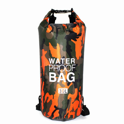 Leaftour Waterproof Dry Bag – Camouflage PVC Rafting, Diving & Outdoor Backpack (2-30L)