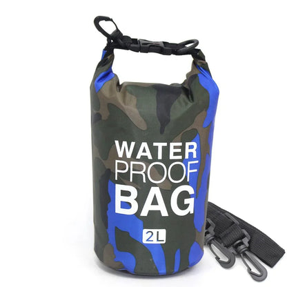 Leaftour Waterproof Dry Bag – Camouflage PVC Rafting, Diving & Outdoor Backpack (2-30L)
