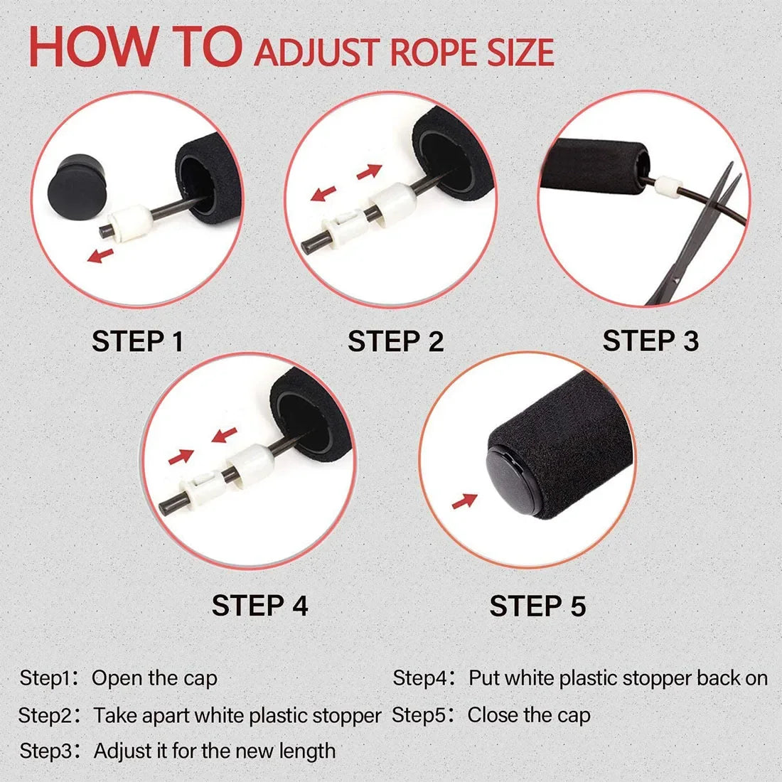 Adjustable Steel Wire Jump Rope – Speed Skipping Fitness Trainer
