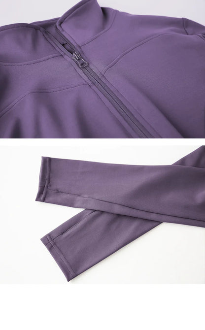 Women’s Workout Coat – Warm, Zip-Up Sports Jacket