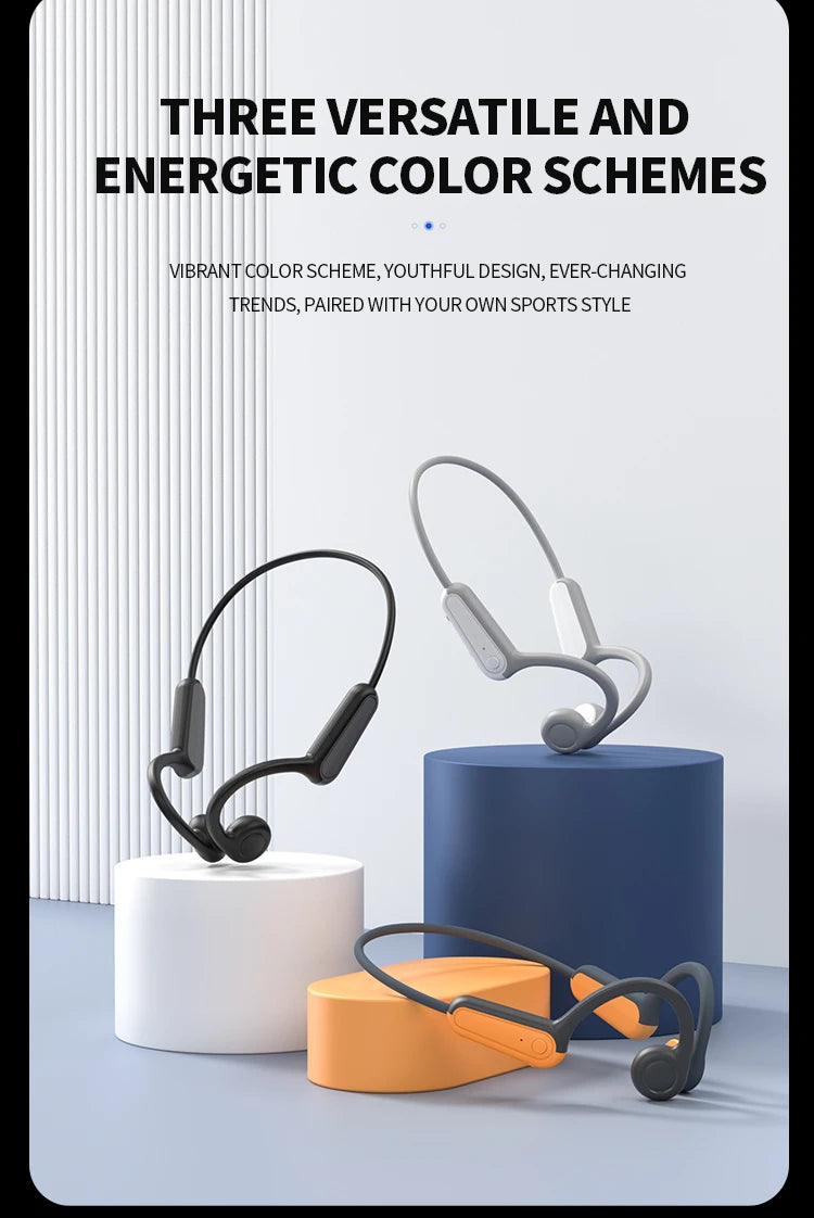 Xiaomi Mijia Bone Conduction Wireless Earphones – Bluetooth 5.3, Waterproof, Sports Headset with Mi