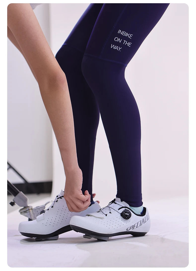INBIKE 2024 Women’s Cycling Pants – Long Padded Bike Tights with Pockets