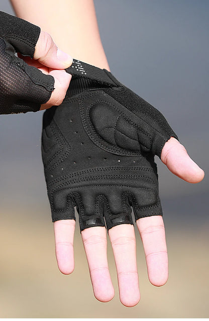 INBIKE Half Finger Cycling Gloves – Breathable, Shock-Absorption MTB Gloves